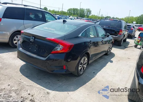 2018 Honda Civic Ex-T from USA, damaged, VIN JHMFC1F39JX012745